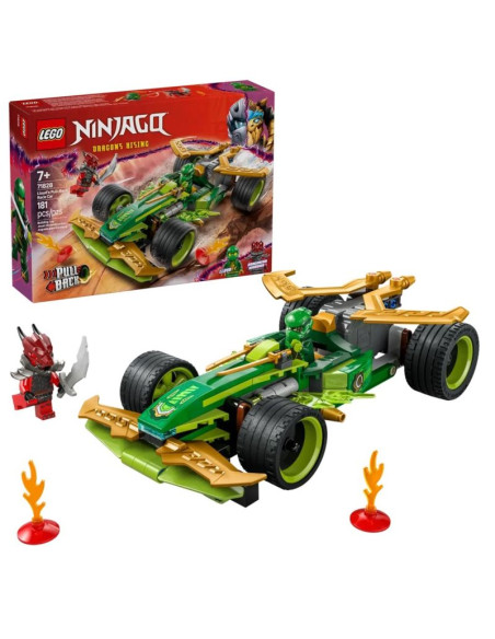 Lego ninjago 71828 samochód wyścigowy lloyda z napędem typu pull-back
