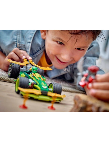 Lego ninjago 71828 samochód wyścigowy lloyda z napędem typu pull-back