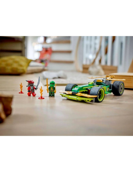 Lego ninjago 71828 samochód wyścigowy lloyda z napędem typu pull-back