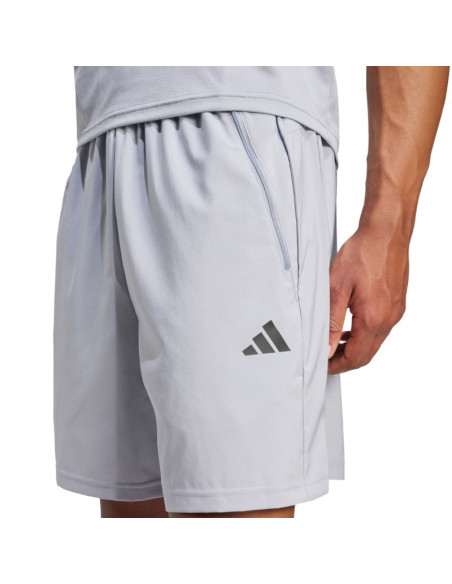 Spodenki męskie adidas train essentials woven training szare jx2716