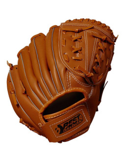 Rękawica do gry w baseball ze skóry syntetycznej senior best sporting lewa