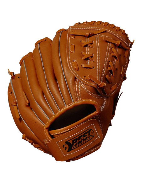 Rękawica do gry w baseball ze skóry syntetycznej senior best sporting lewa