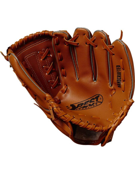 Rękawica do gry w baseball ze skóry syntetycznej senior best sporting lewa