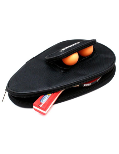 Pokrowiec na rakietkę do tenisa stołowego best sporting black