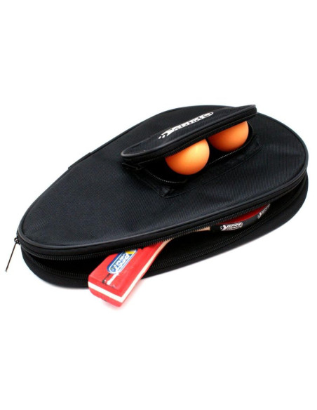 Pokrowiec na rakietkę do tenisa stołowego best sporting black