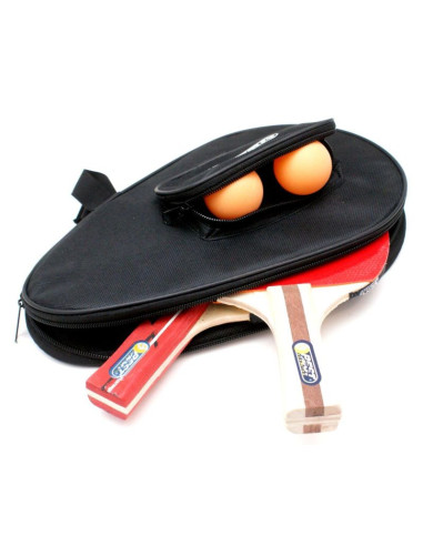 Pokrowiec na rakietkę do tenisa stołowego best sporting black