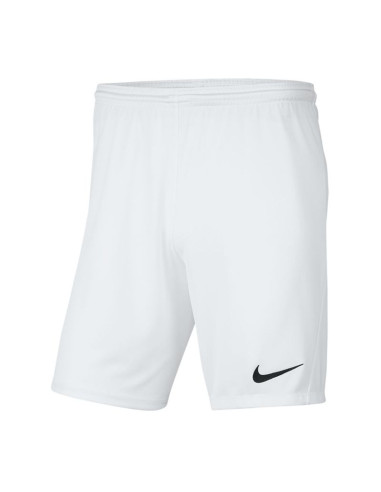 Spodenki nike park iii knit jr bv6865