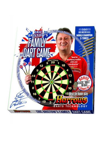 Tarcza harrows champion family paper dart game dwustronna