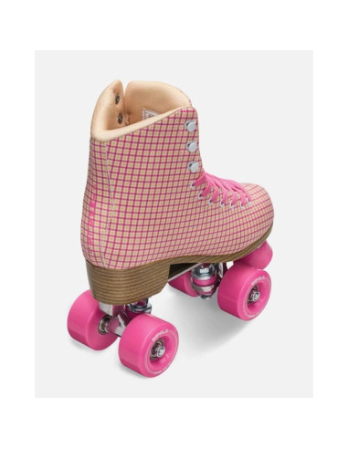 Wrotki impala squad skate pink tartan