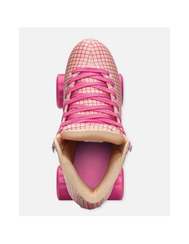 Wrotki impala squad skate pink tartan