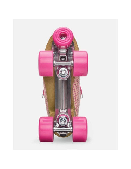 Wrotki impala squad skate pink tartan
