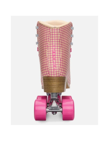 Wrotki impala squad skate pink tartan