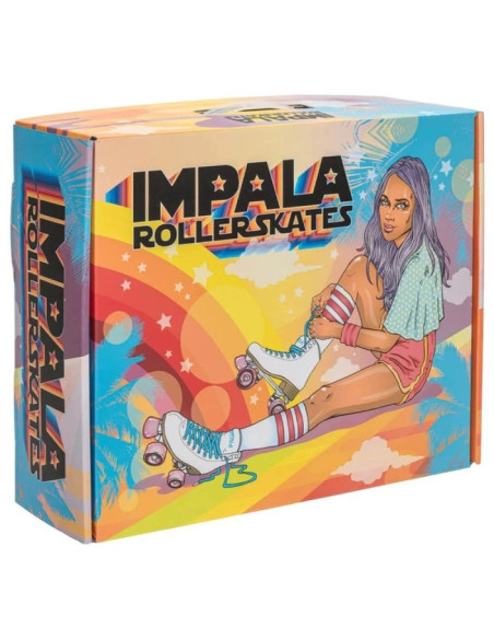 Wrotki impala squad skate pink tartan