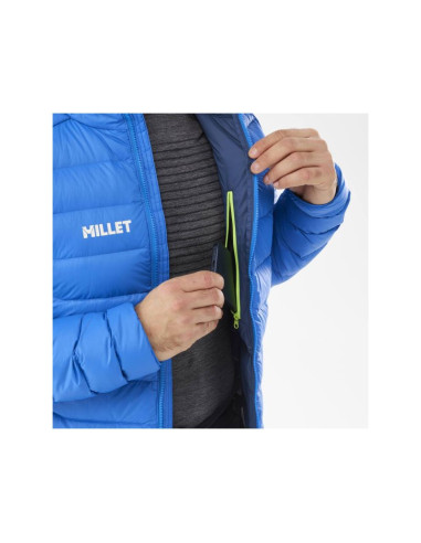 Kurtka millet m kamet down hoodie niebieski