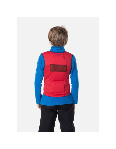 Ochraniacz narciarski dla dzieci rossignol flexvent vest kids red czerwony