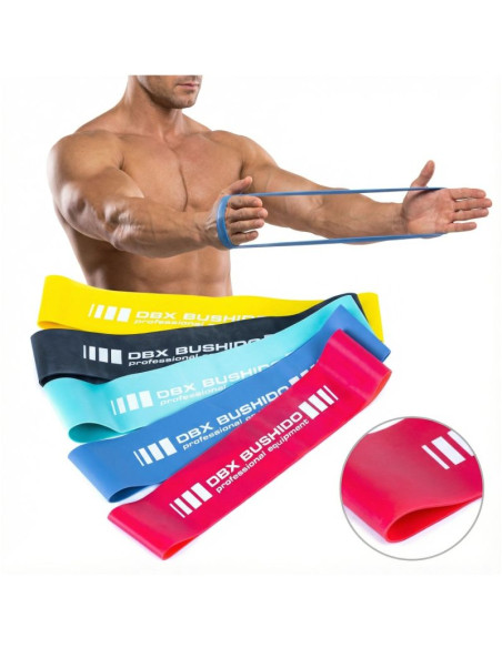 Zestaw gum mini band dbx bushido performence