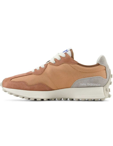 Buty sportowe damskie/męskie new balance 327 sneakersy zamszowe pomarańczowe (u327ci)