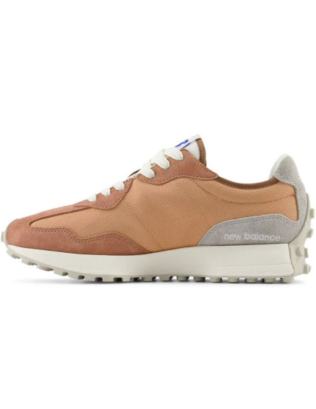 Buty sportowe damskie/męskie new balance 327 sneakersy zamszowe pomarańczowe (u327ci)