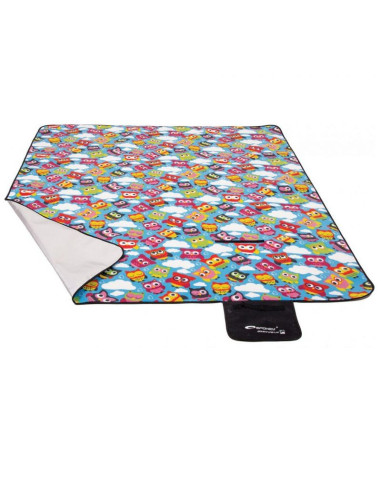 Koc piknikowy spokey owl sowy 180cmx210cm