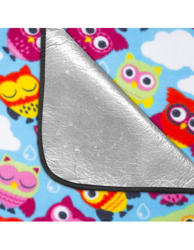 Koc piknikowy spokey owl sowy 180cmx210cm