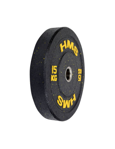 Talerz olimpijski hms yellow bumper 15 kg htbr15