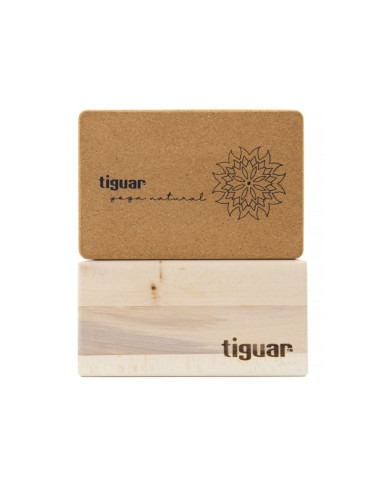 Kostka do jogi tiguar z korka ti-j0003