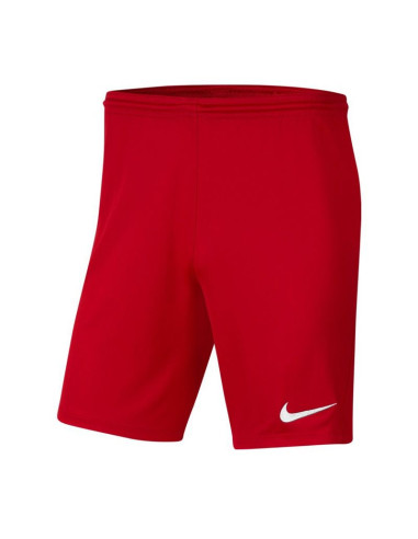 Spodenki nike park iii knit jr bv6865