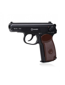 Wiatrówka pistolet ranger pm fm kwc kal. 4,5 bbs 18 strz. full metal co2 (aakcmd441azb)