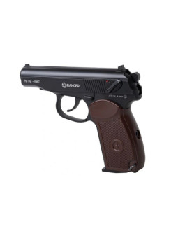 Wiatrówka pistolet ranger pm fm kwc kal. 4,5 bbs 18 strz. full metal co2 (aakcmd441azb) 2