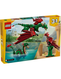 Lego creator 3w1 31161 średniowieczny smok 2