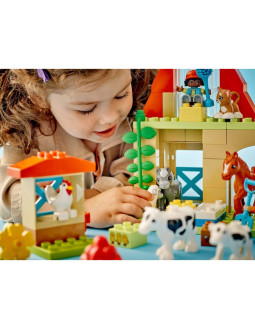 Lego duplo  10416 opieka nad zwierzętami na farmie 2