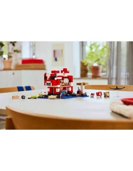 Lego minecraft 21270 dom grzybowej krowy
