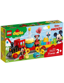 Lego duplo 10941 urodzinowy pociąg myszek miki i minnie