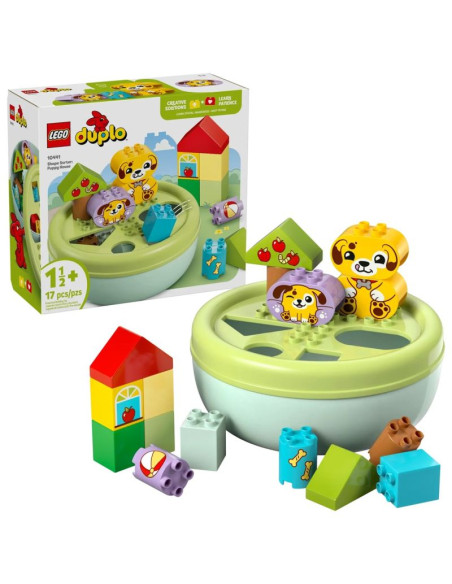 Lego duplo 10441 sorter kształtów: dom szczeniaczków