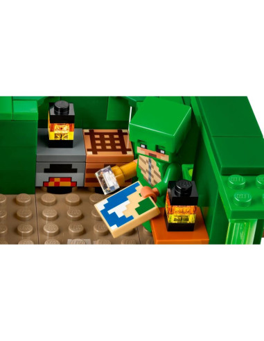 Lego minecraft 21254 domek na plaży żółwi