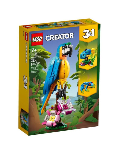 Lego creator 31136 egzotyczna papuga