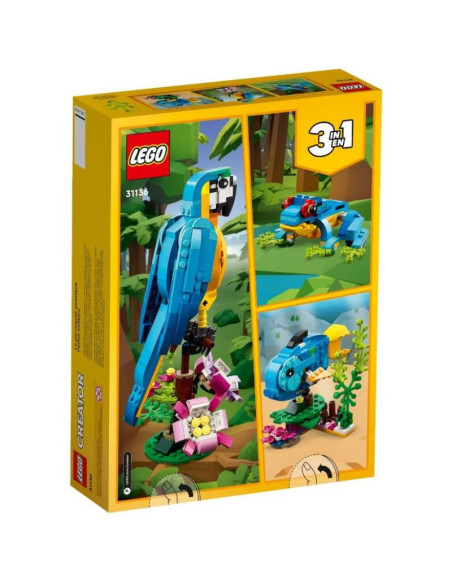 Lego creator 31136 egzotyczna papuga