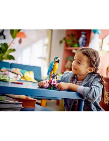 Lego creator 31136 egzotyczna papuga