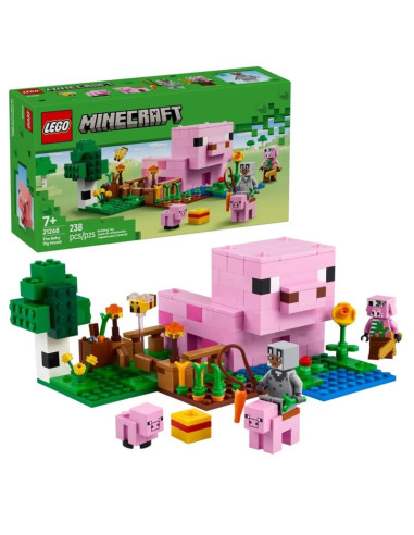 Lego minecraft 21268 dom prosiaczka