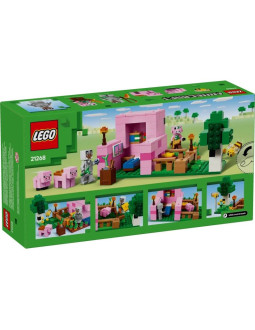 Lego minecraft 21268 dom prosiaczka 2