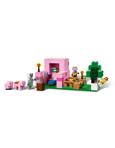 Lego minecraft 21268 dom prosiaczka