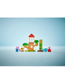 Lego peppa pig 10431 ogród i domek na drzewie peppy