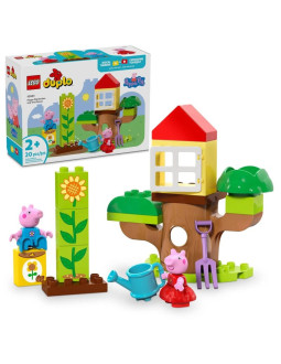 Lego peppa pig 10431 ogród i domek na drzewie peppy 2