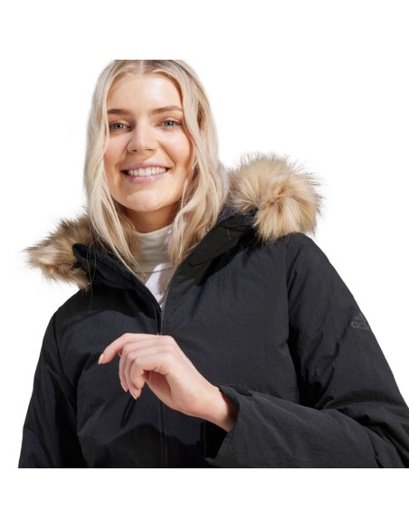 Kurtka adidas parka hooded fur w