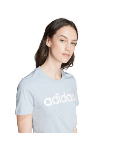 Koszulka adidas loungewear essentials slim logo tee w