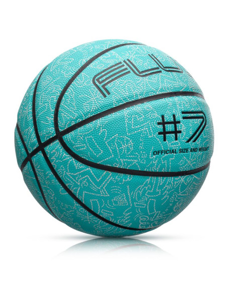 Piłka do koszykówki meteor fluo