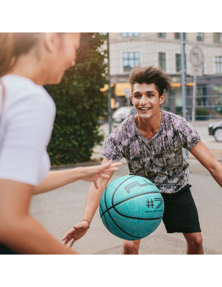 Piłka do koszykówki meteor fluo