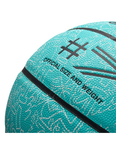 Piłka do koszykówki meteor fluo