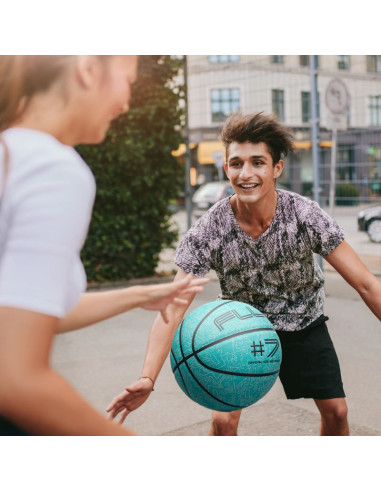 Piłka do koszykówki meteor fluo