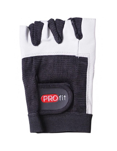 Rękawice kulturystyczne profit pro czarne 1615